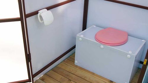 Туалет из поликарбоната